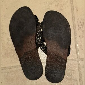 Sandals by Gypsy Love. Worn to a very comfortable break in.